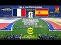 France vs Spain eFootball PES World Cup 2026 Simulation France vs Spain eFootball PES World Cup 2026 Simulation