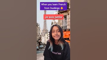 When you learn French from Duolingo🐦🥲 #french #duolingo #funny