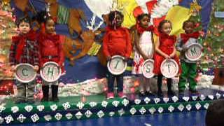 Christmas acrostic (Pre-K)