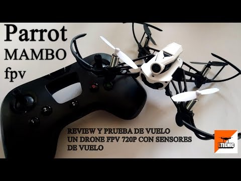 PARROT MAMBO FPV, Review en español y prueba de vuelo indoor