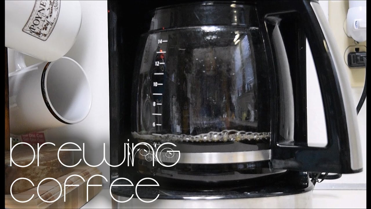 Brewing Coffee Sounds YouTube