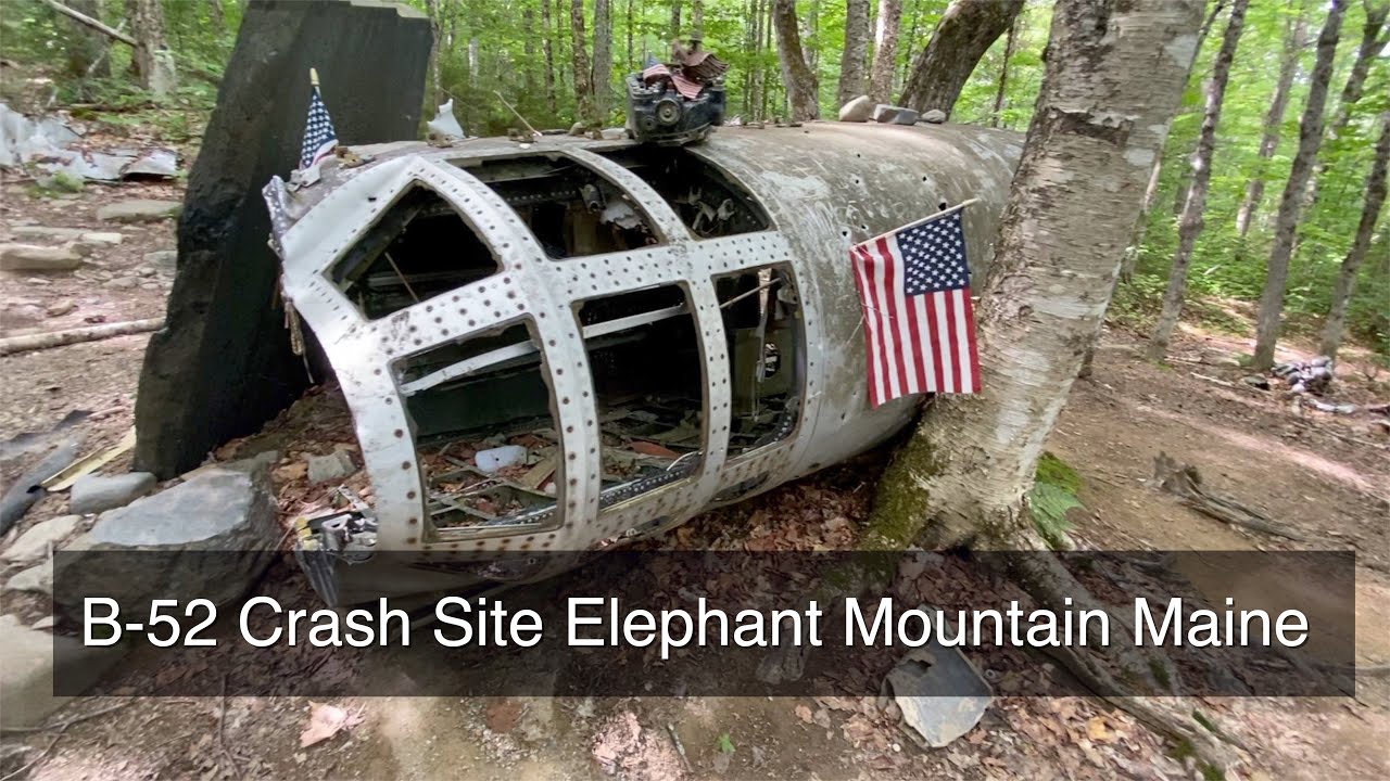 B52 Memorial Crash Site at Elephant Mountain Moosehead Lake Maine
