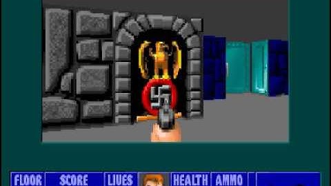 Castle Wolfeinstein 3D DOSBox VGA Sound Blaster