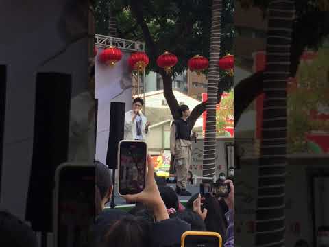 邱鋒澤來台中廣三Sogo簽唱會（1）