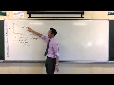 Evaluating Side Lengths w/ Pythagoras' Theorem