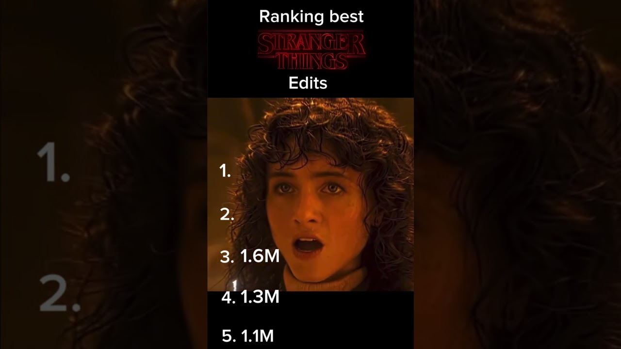 Ranking best Stranger Things Edits ❤️  