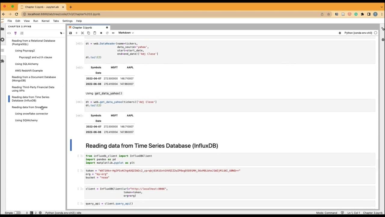 Time Series Analysis with Python Cookbook | 3. Reading Time Series Data ...