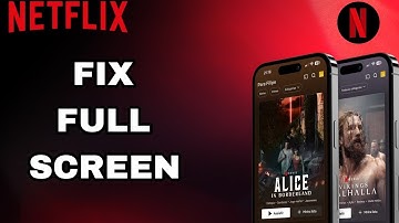 How To Fix And Solve Netflix Full Screen | Final Solution