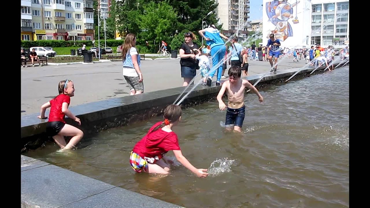 Купание на оке