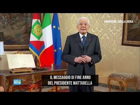 Video Mattarella, il messaggio di fine anno