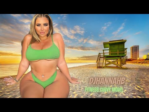 Djhannahb 여성스러운 패션 Fitness, Fashion Model, Actress,therapist, podcast host, Curvy model plus size