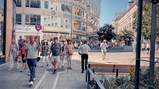 Walking In Vienna, June 2022, City Center & Donaukanal 4K Hdr