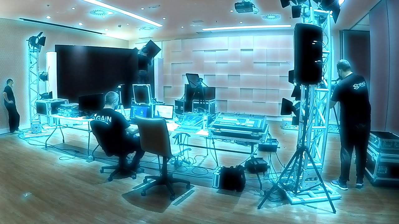 Backstage de uma Live Corporativa