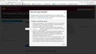 Peer Comparison Tool Demo