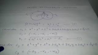 ORTHOGONAL SPHERES