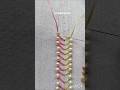 trending hand embroidery tutorial #shorts #embroidery #viral #new