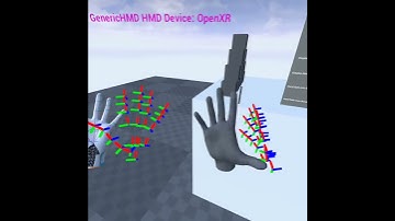 WIP - OpenXR hand tracking with correct joint locations/rotations