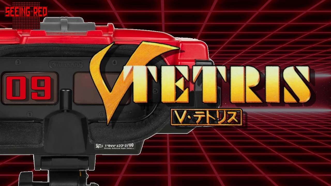 Playing Every Virtual Boy Game - V-Tetris | V•テトリス | 2D