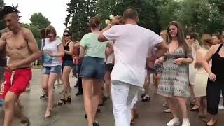 Открытый урок в парке Горького Открытый урок в парке Горького