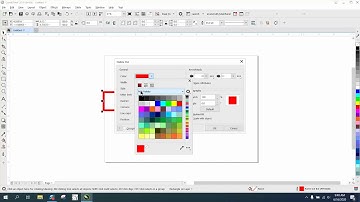 Corel Draw Tips & Tricks Set your line thickness & Color and more