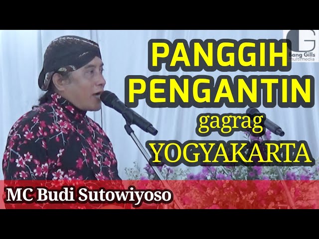 PANGGIH PENGANTIN GAGRAG YOGYAKARTA di masyarakat umum - MC Budi Sutowiyoso class=