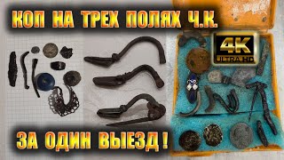 видео: Коп на 3х полях ЧК за один выезд! картинка: Коп на 3х полях ЧК за один выезд!