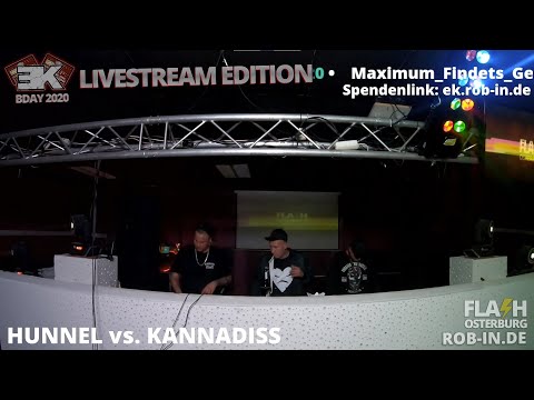HUNNEL vs. KANNADISS vs. CZ KIND @ FLASH CLUB OSTERBURG - EK BDAY 2020 LIVESTREAM EDITION