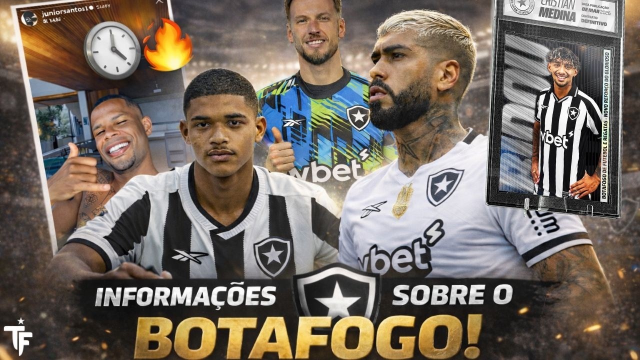 🚨VOLTA DE JÚNIOR SANTOS CADA VEZ MAIS PRÓXIMA | RELACIONADOS | MEDINA | HUGUINHO | RENOVAÇÃO BARBOZA