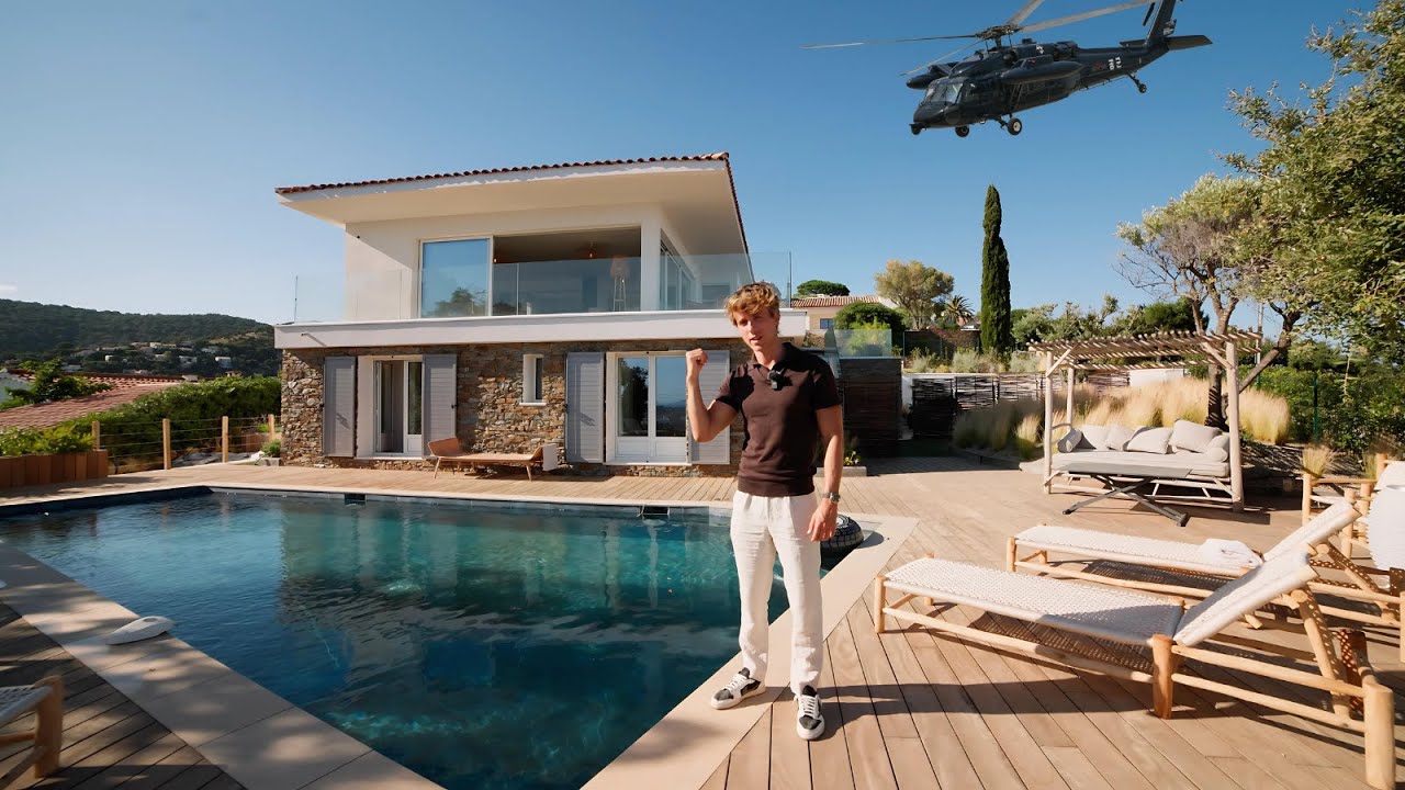 House Tour Villa da 3,000,000€ a St Tropez!