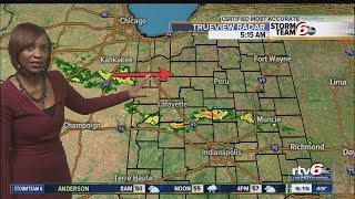 Thursday forecast: Showers and cooler temps