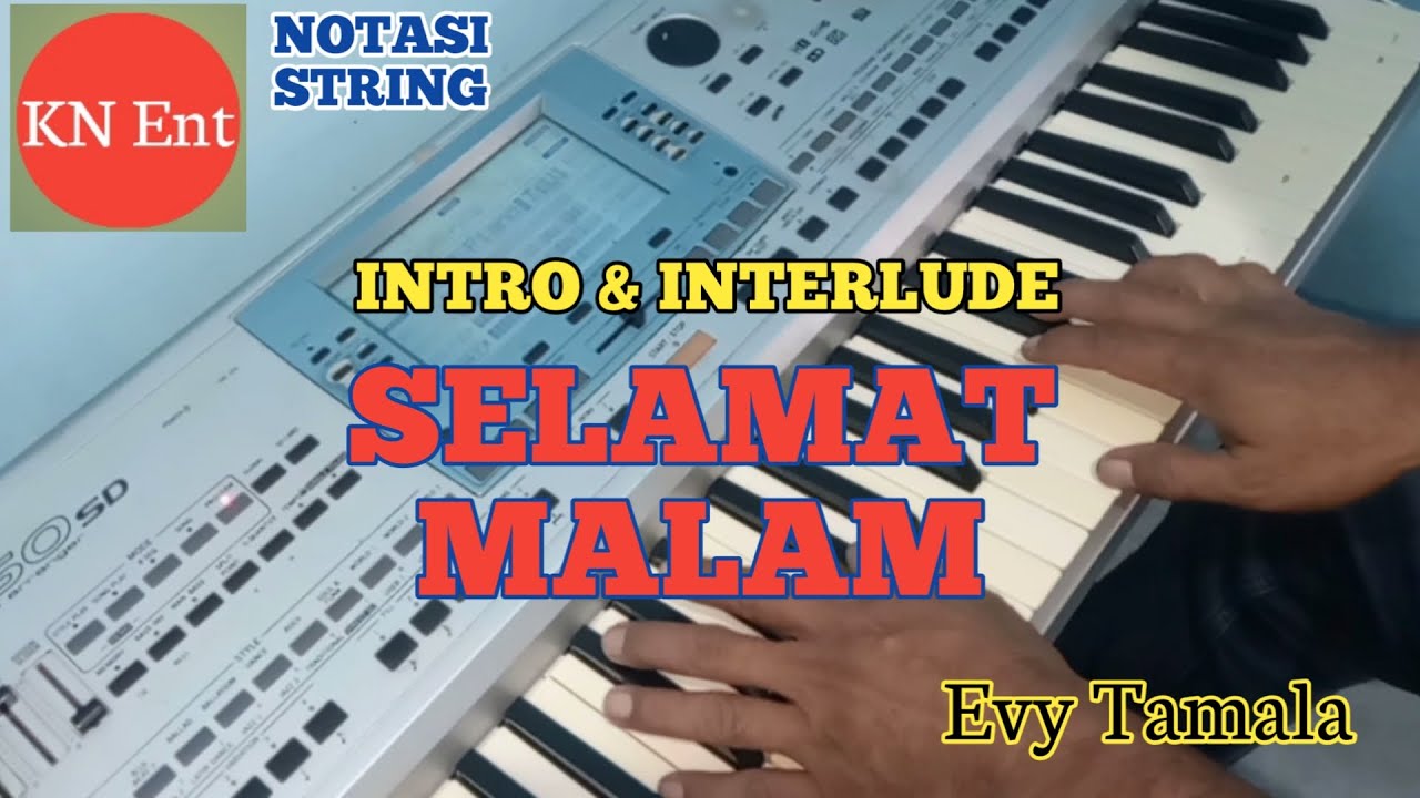 TUTORIAL STRING SELAMAT MALAM EVY TAMALA - YouTube