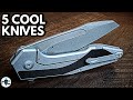 5 COOL KNIVES Your Knife Buddies Don&#39;t Have Yet