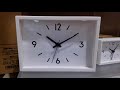 無印良品 駅の時計･アラームクロック
