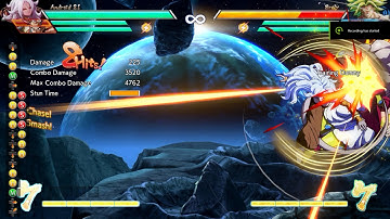 [DBFZ] Android 21 4.7k Damage SOLO corner combo METERLESS