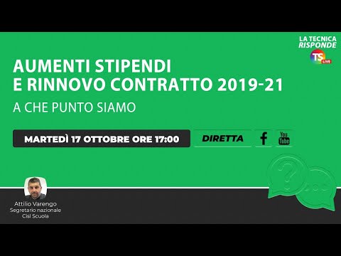 Aumenti stipendi e rinnovo contratto 2019-21, a che punto siamo