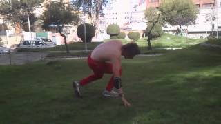 B-Boy Choco Entrenando