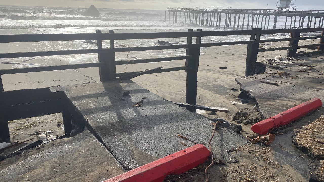 Rio Del Mar Tidal Surge and Cleanup January 5-7, 2023