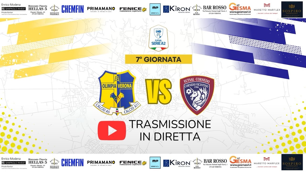 7a GIORNATA Serie A2 🔵VRN vs CRN⚪️