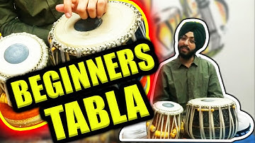 Lesson 1 for TABLA BEGINNERS | HOW TO PLAY TABLA