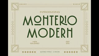 Monterio Font Download