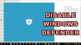 how to turn off or disable windows defender in windows 10 (2023)