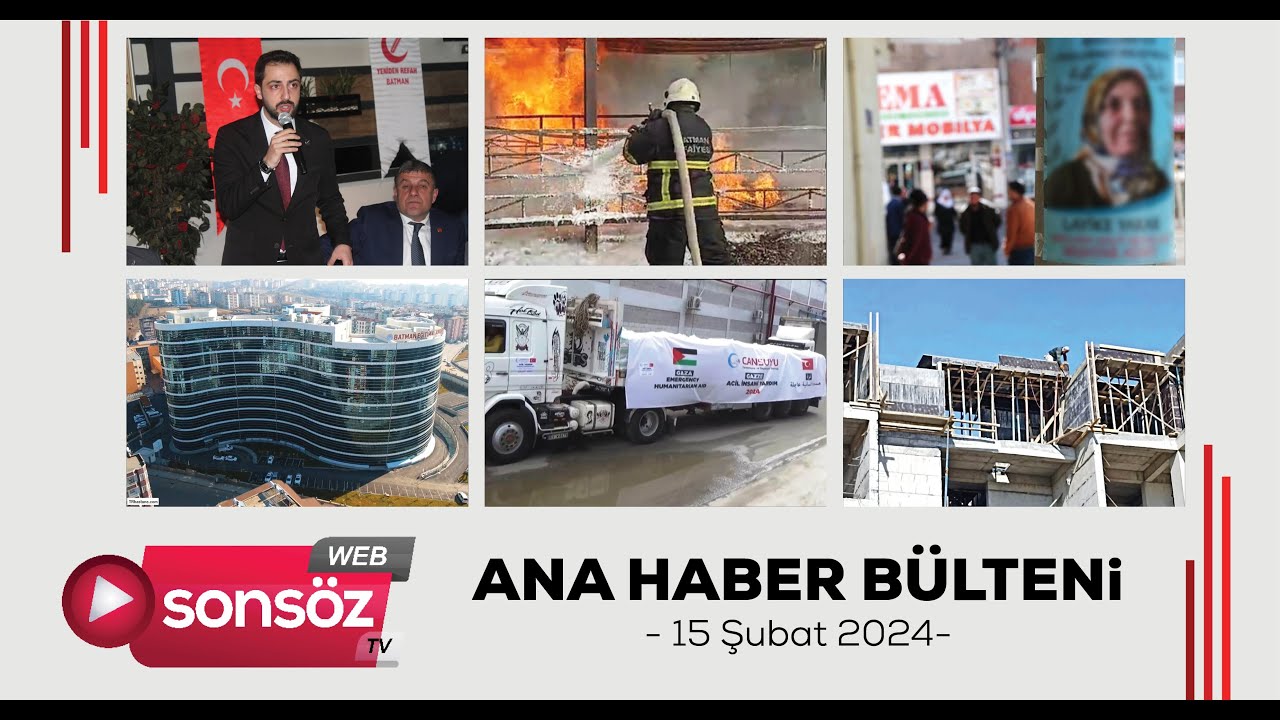 Batman ana haber b&uuml;lteni - 15 Şubat 2024