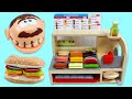 Pretend Cooking Mr. Play Doh Head Lunch Time from Sandwich Shop Toy Set!