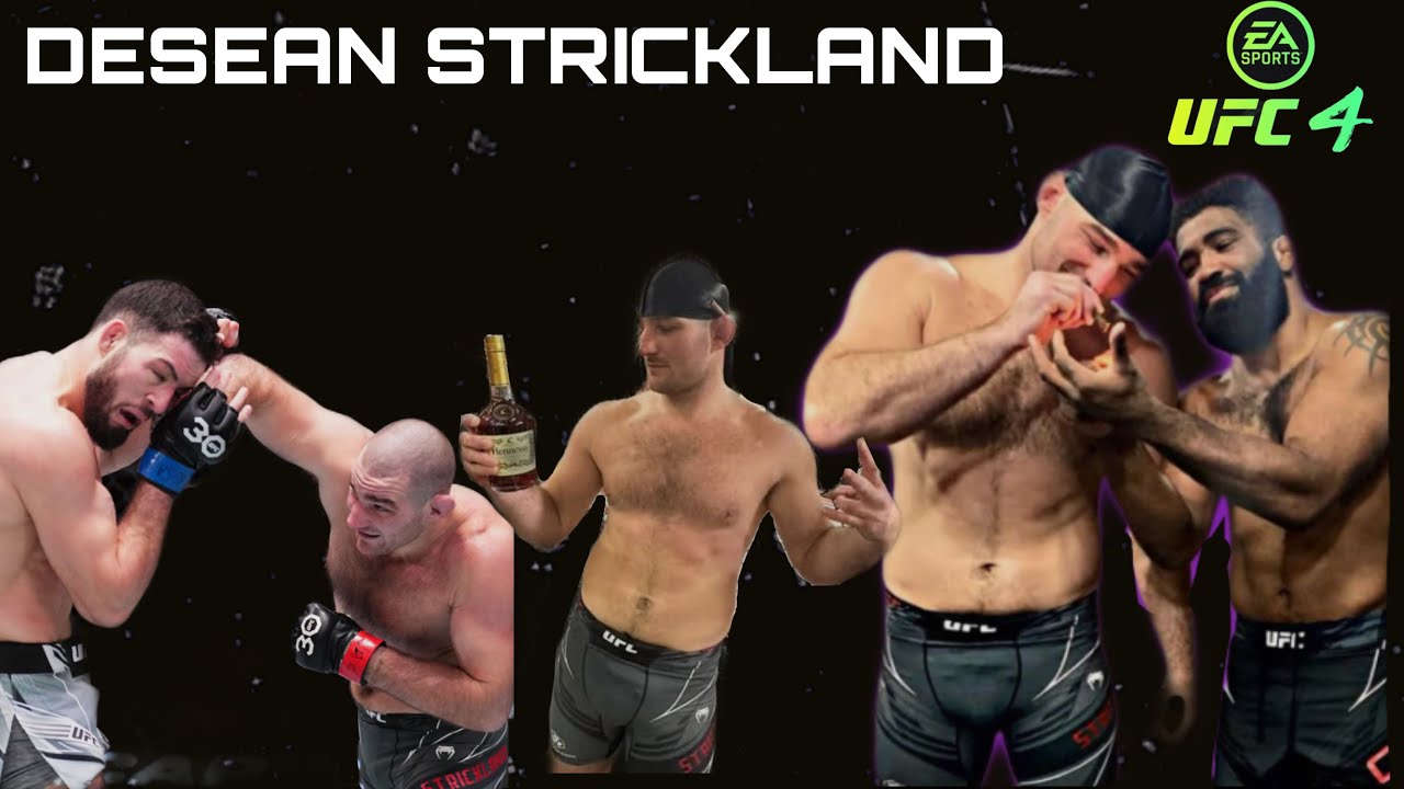 DESEAN STRICKLAND MAKES IT INTO UFC 4 Sean Strickland Dayview - YouTube