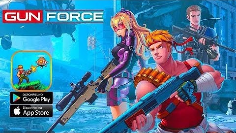 GunForce action shooting - gameplay