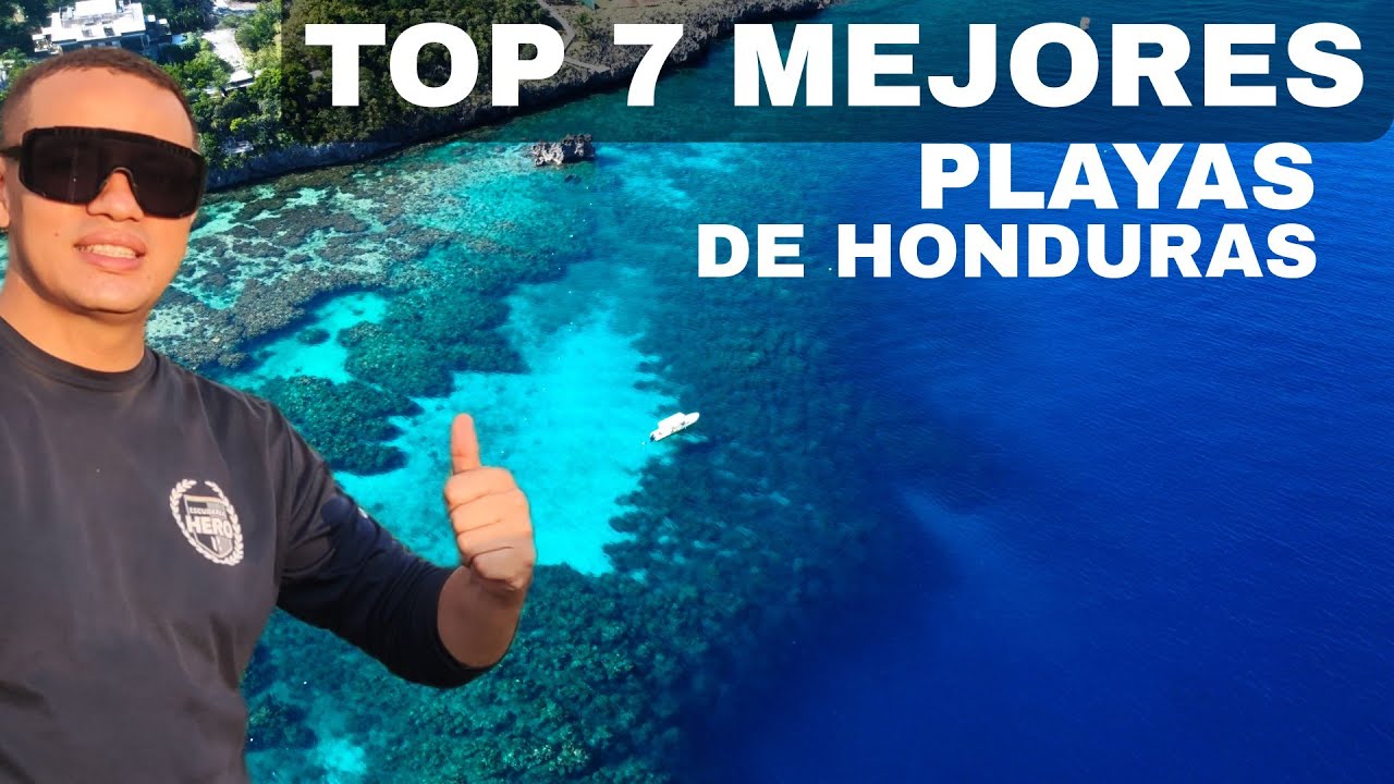 Estas son LAS MEJORES PLAYAS de HONDURAS  a las que llegué en motocicleta.