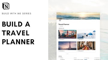 How to Build: Travel Planner in Notion? ( + free template)