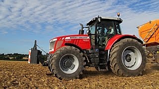 MASSEY FERGUSON 7624 et PANIEN, ETA BOREL