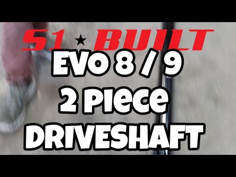 🔥EVO 8/9 AWD 2 PIECE OEM UPGRADED REPLACEMENT DRIVESHAFT and also with VISCOUS COUPLER IN STOCK
