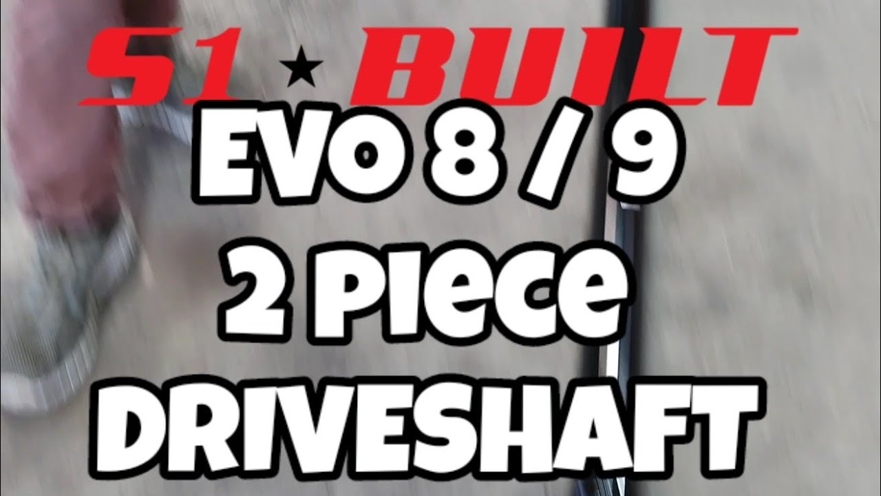 🔥EVO 8/9 AWD 2 PIECE OEM UPGRADED REPLACEMENT DRIVESHAFT and  also with VISCOUS COUPLER IN STOCK